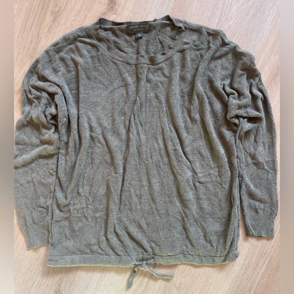 Barefoot Dreams Cozychic Ultra Lite Olive Size Small